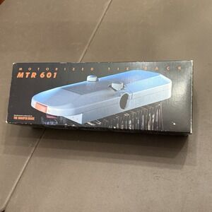 The Sharper Image Motorized Tie Rack for Closet 60 Hooks MTR 601 Vintage New